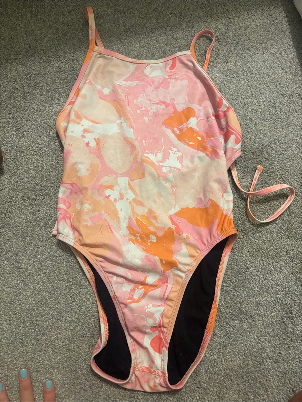 Jolyn Jackson 4 tie back one piece swimsuit